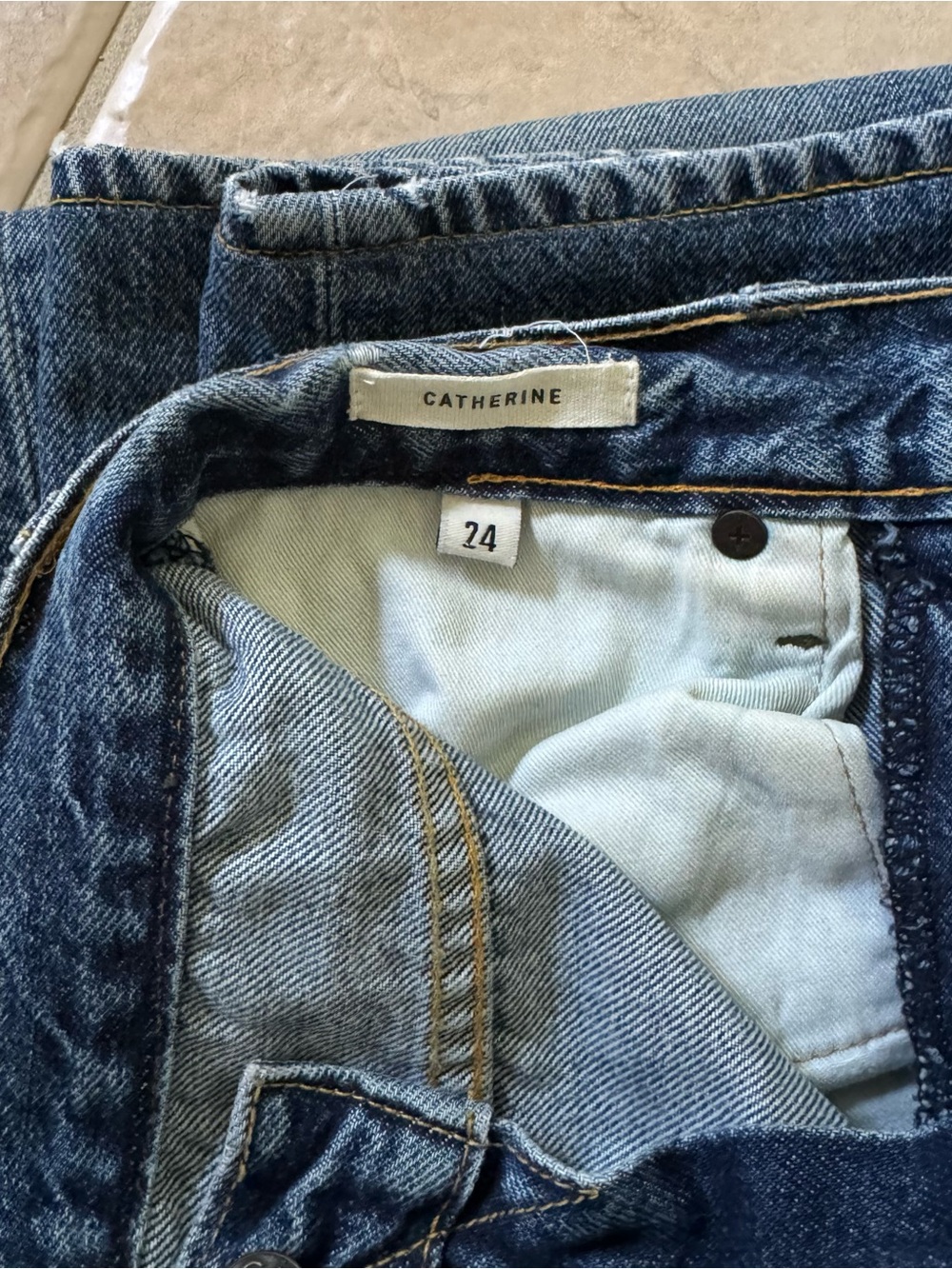imogene + willie catherine abilene jeans - size 24 - Picture 7 of 12